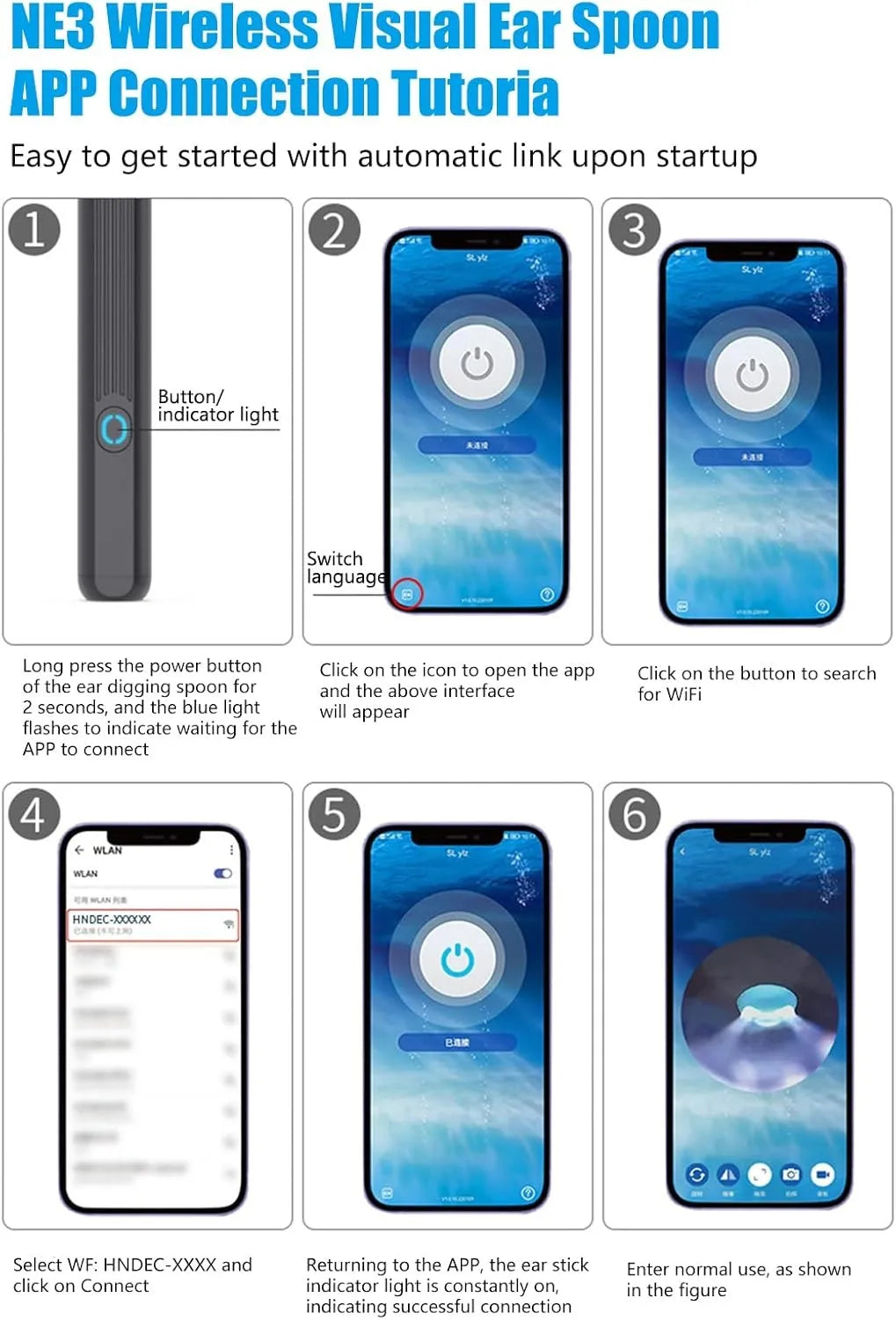 Ear Wax Removal Cleaner Kit