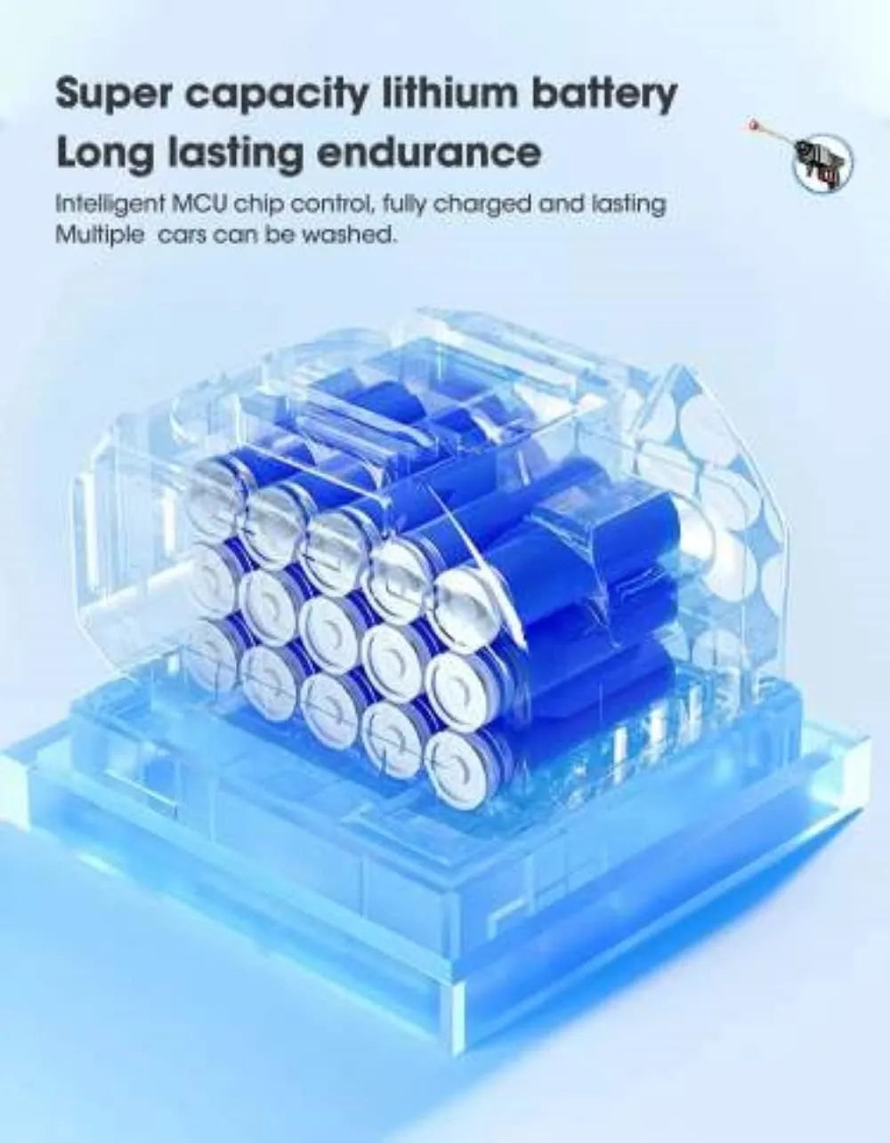 Cordless High-Pressure Washer for Car