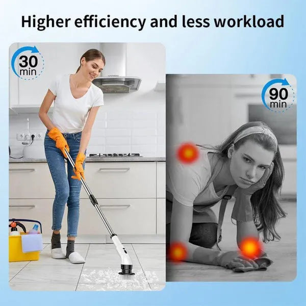 9-in-1 Electric Spin Scrubber