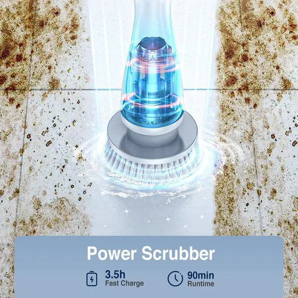 9-in-1 Electric Spin Scrubber