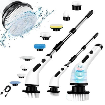 9-in-1 Electric Spin Scrubber